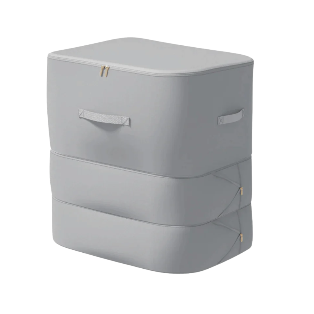 Jardioui Gris / L (52x42x60ccm) Sac Rangement Max Volume Compact