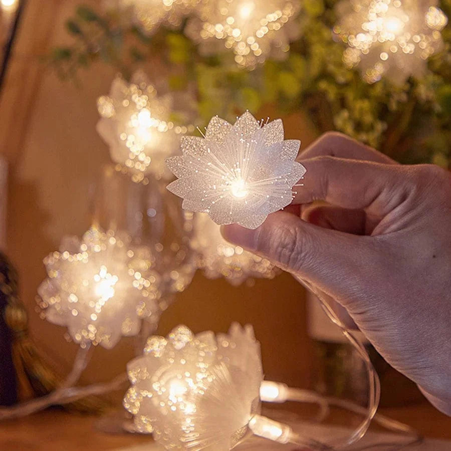 Guirlande Fleur Artificielle Décorative