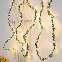 Guirlande LED Lierre Émeraude Brillante