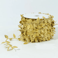 Guirlande Plante Artificielle Feuilles d'Or