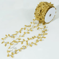 Guirlande Plante Artificielle Feuilles d'Or