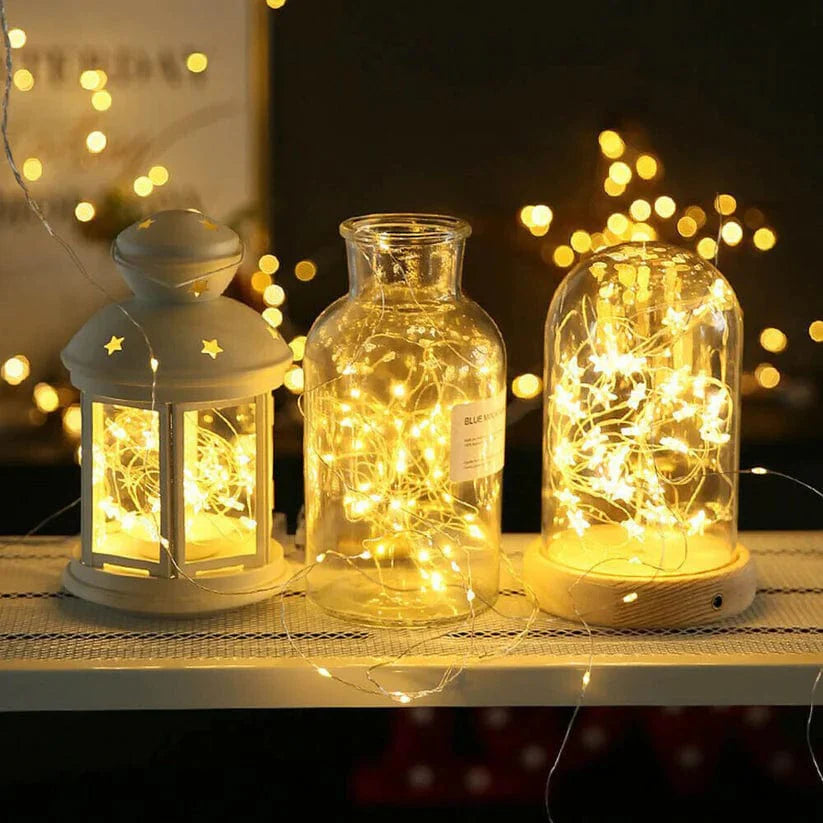 Guirlande Solaire LED Éblouissante pour Extérieur
