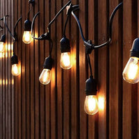 Guirlandes Lumineuse Solaire Extérieur Style Rétro