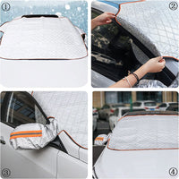 Housse magnétique anti-neige pour voiture