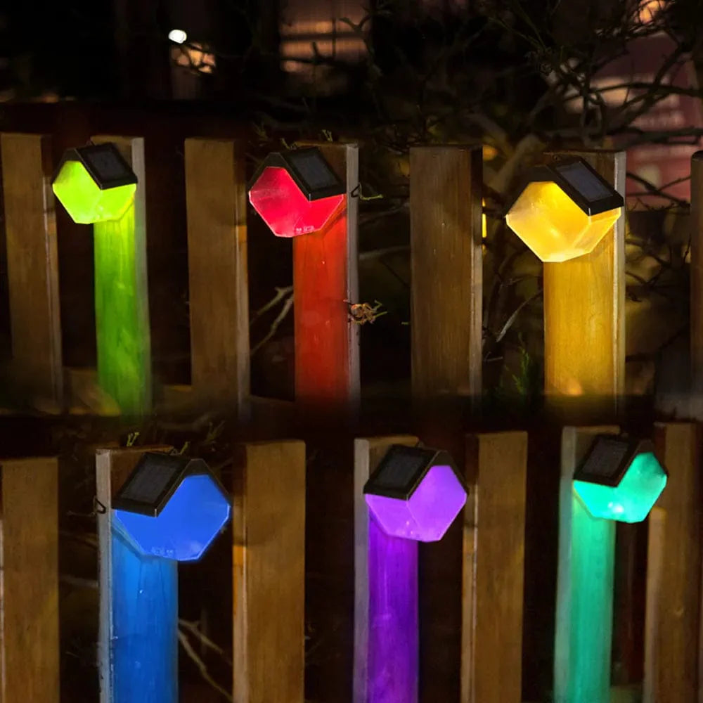 Applique Murale Extérieur Solaire Multicolore IlluminaIce