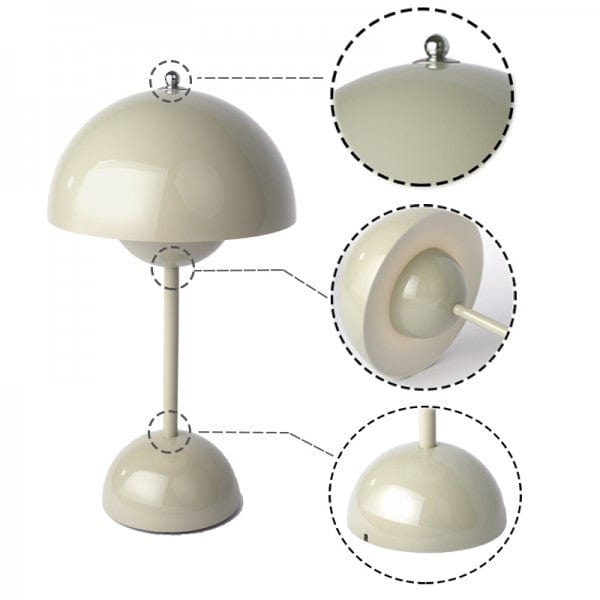 Lampe de Table Sans Fil Florale Enchantée