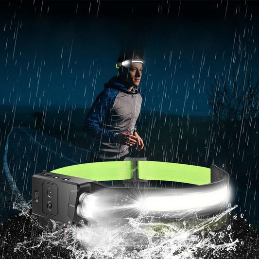 Lampe frontale à induction