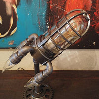 Lampe-fusée Steampunk