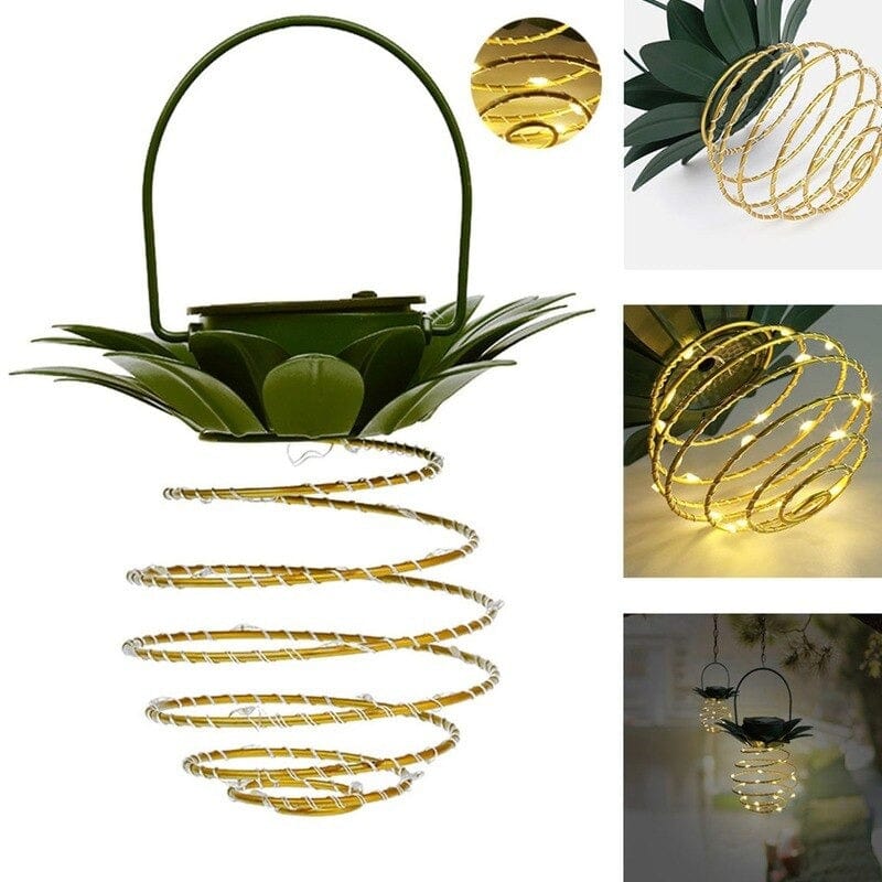 Lampe Solaire Ananas Chic