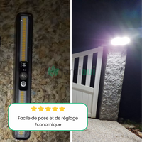 Lampe Solaire Puissante à Détecteur de Mouvements