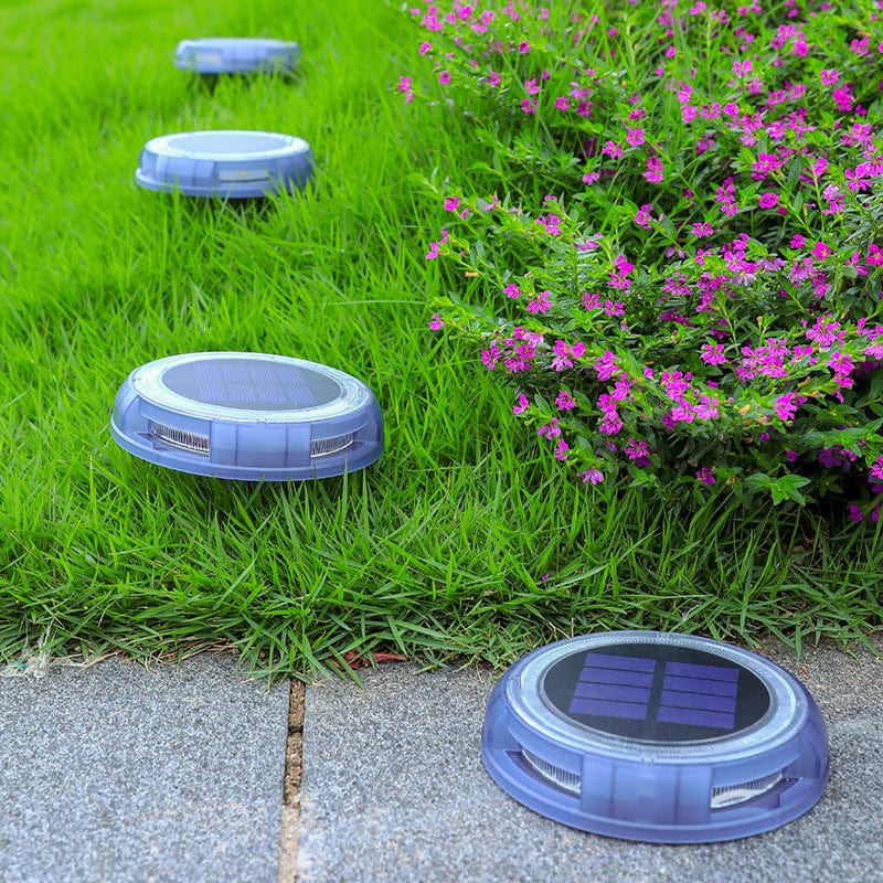 Spot Solaire Encastrable en Sol Premium de Jardin (Lot de 2 + 1 Offerte)