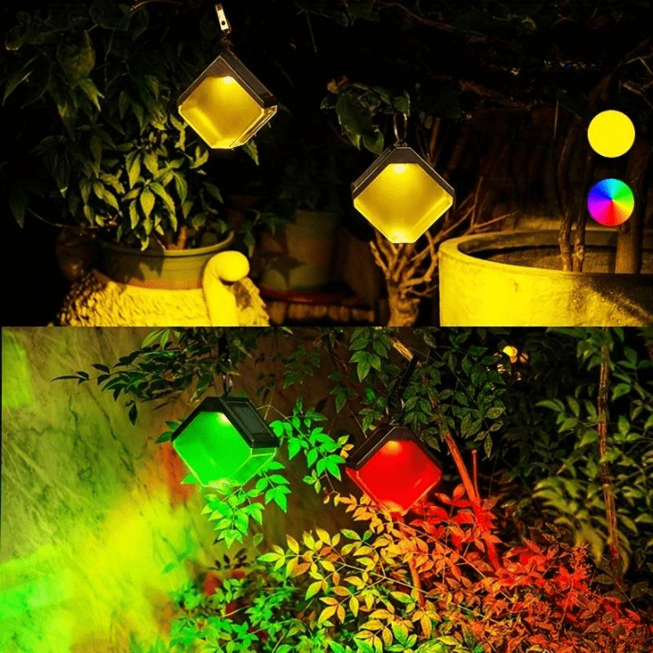 Lampe Solaire Suspendue Élégante