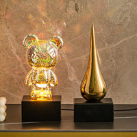 LumiOurson - Lampe-ourson à effets Feu d'Artifice