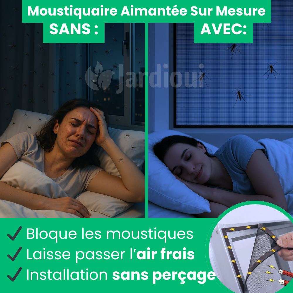 Moustiquaire Magnétique sur Mesure