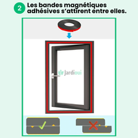 Moustiquaire Magnétique sur Mesure