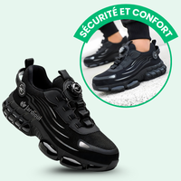 Jardioui Noir / 37 Chaussures de Sécurité Ultra-Résistantes Premium