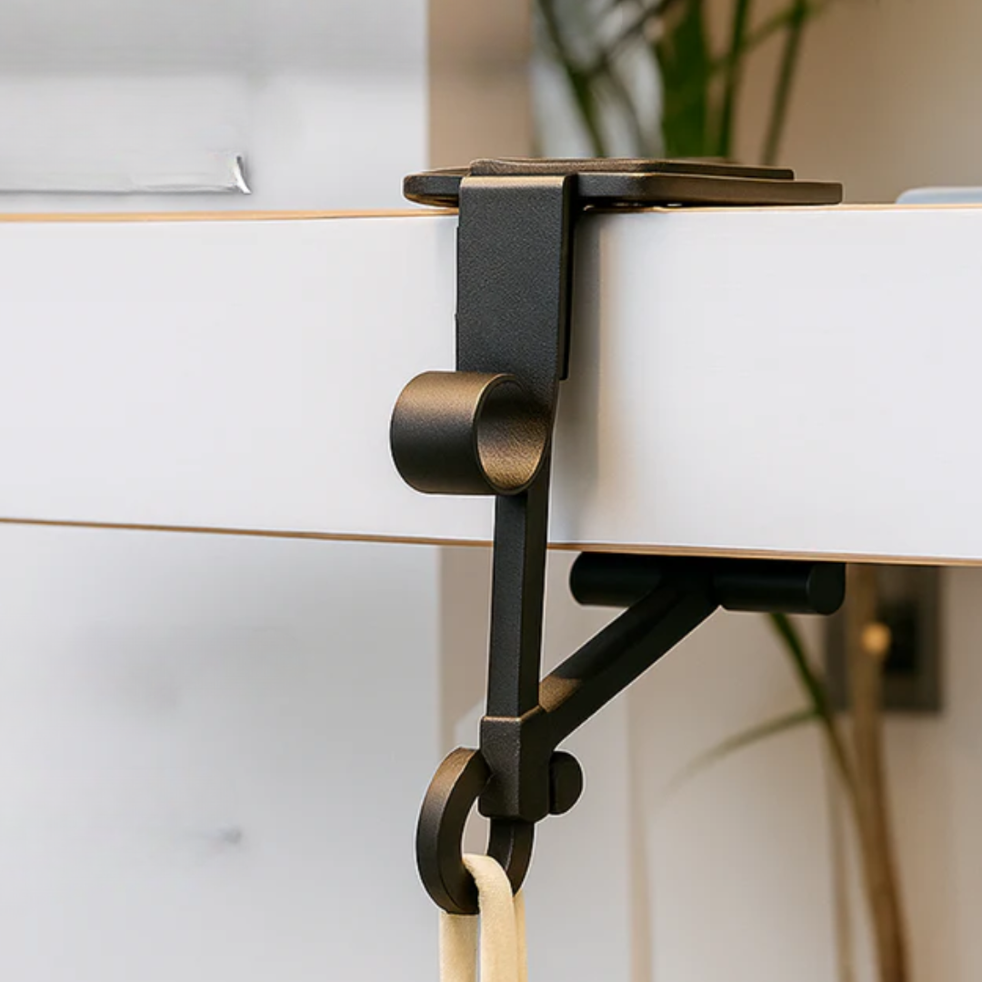 Jardioui Noir Accroche-Fêtes Universel Ajustable