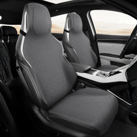 Jardioui Noir Coussin confort suprême pour voiture