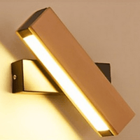 Applique murale Rotative en Bois Massif