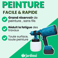 Pistolet à Peinture Électrique Sans Fil Portatif Magique (+Batterie Offerte)