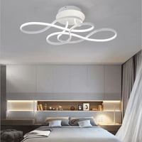 Plafonnier Design LED en Volutes Élégant