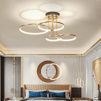Plafonnier Design Moderne Circulaire pour Salon