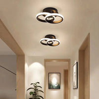 Plafonnier LED Design Circulaire Superposé