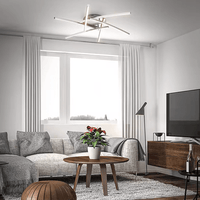 Plafonnier Luminaire Multi-Branches Innovant