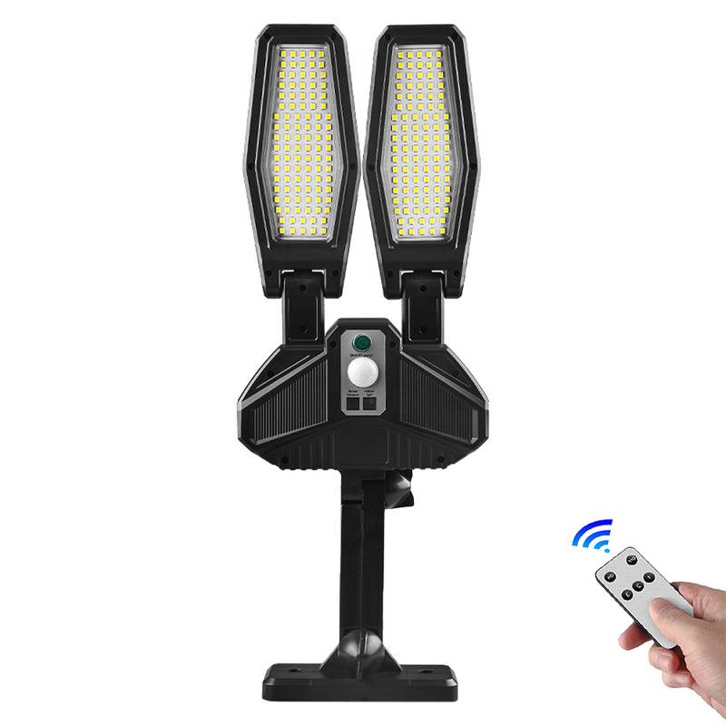 Projecteur Solaire LED Double Sécurisant