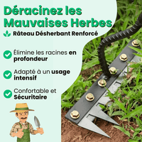 Râteau Désherbant Ultra-Efficace Renforcé