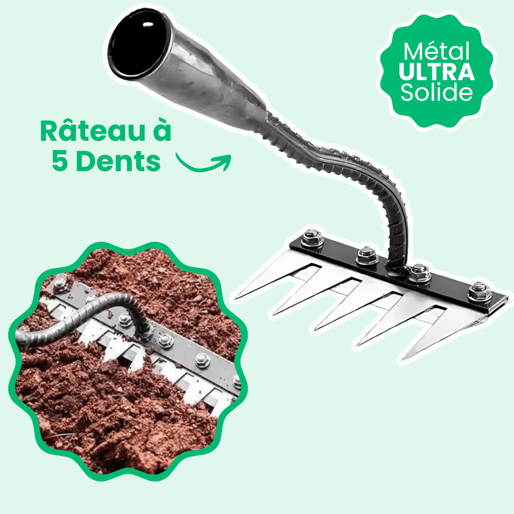 Râteau Désherbant Ultra-Efficace Renforcé
