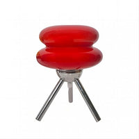 Jardioui Rouge Lampe de table trépied Élégance Moderne