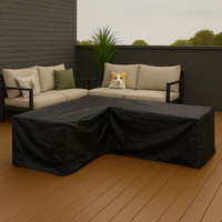 Jardioui S (215X215X87x80cm) Housse de Protection pour Salon de Jardin