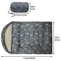 Sac de Couchage Extérieur Ultra-Confort pour Chien