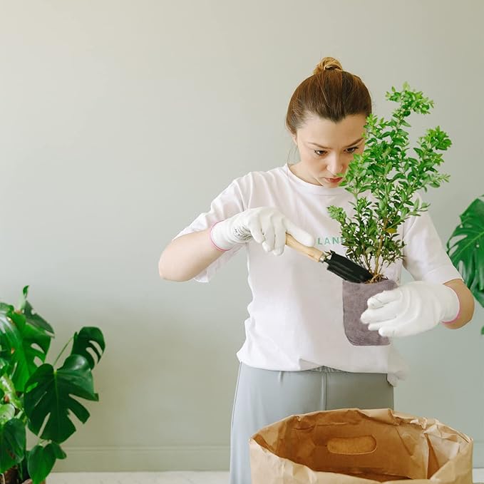 Sac de Culture en Tissu Biodégradables Pratiques (Lot de 80 + 20 Offerts)
