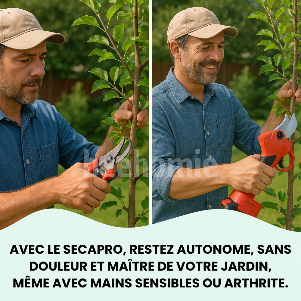 Sécateur Électrique Sans Fil | SecaPro