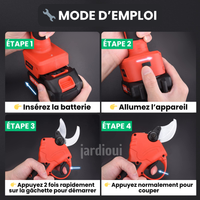 Sécateur Électrique Sans Fil | SecaPro