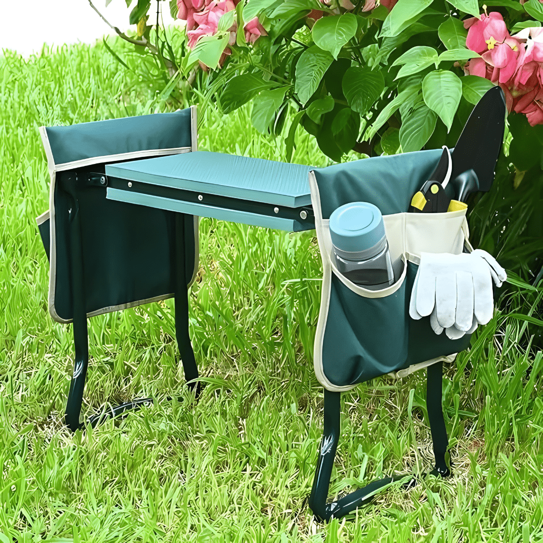 Tabouret Agenouilloir Pliable Multifonction (+Sac à Outils Offert)