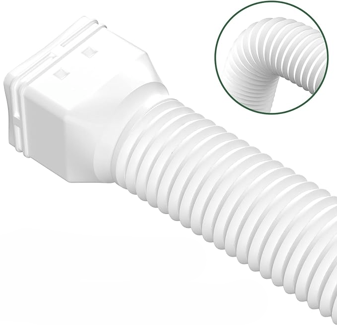 Tube d'extension de Gouttière Ajustable et Robuste