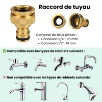Tuyau d'Arrosage Extensible Premium