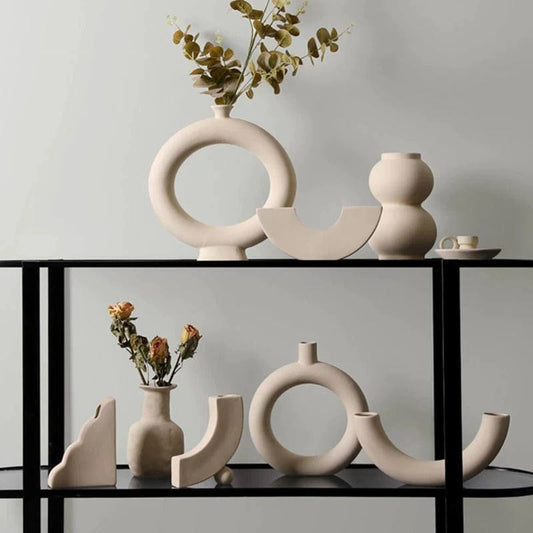 Vase en céramique nordique