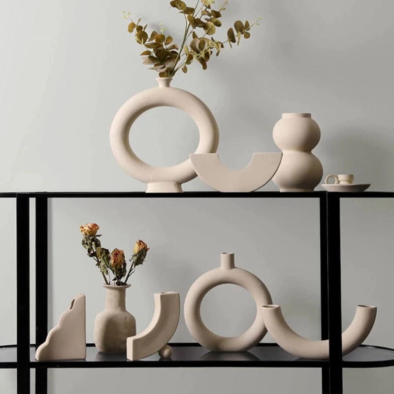 Vase en céramique nordique