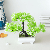Jardioui Vert Plante Artificielle Intérieur Bonsaï