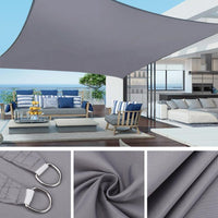 Voile d'Ombrage Rectangulaire Imperméable