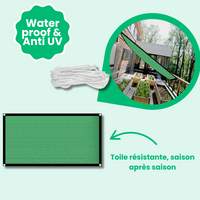 Voile d'Ombrage Rectangulaire Premium