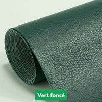 lepetitcuir Vert foncé Patch'O'Rama - La solution magique pour tout réparer