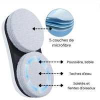 12 lingettes en microfibre
