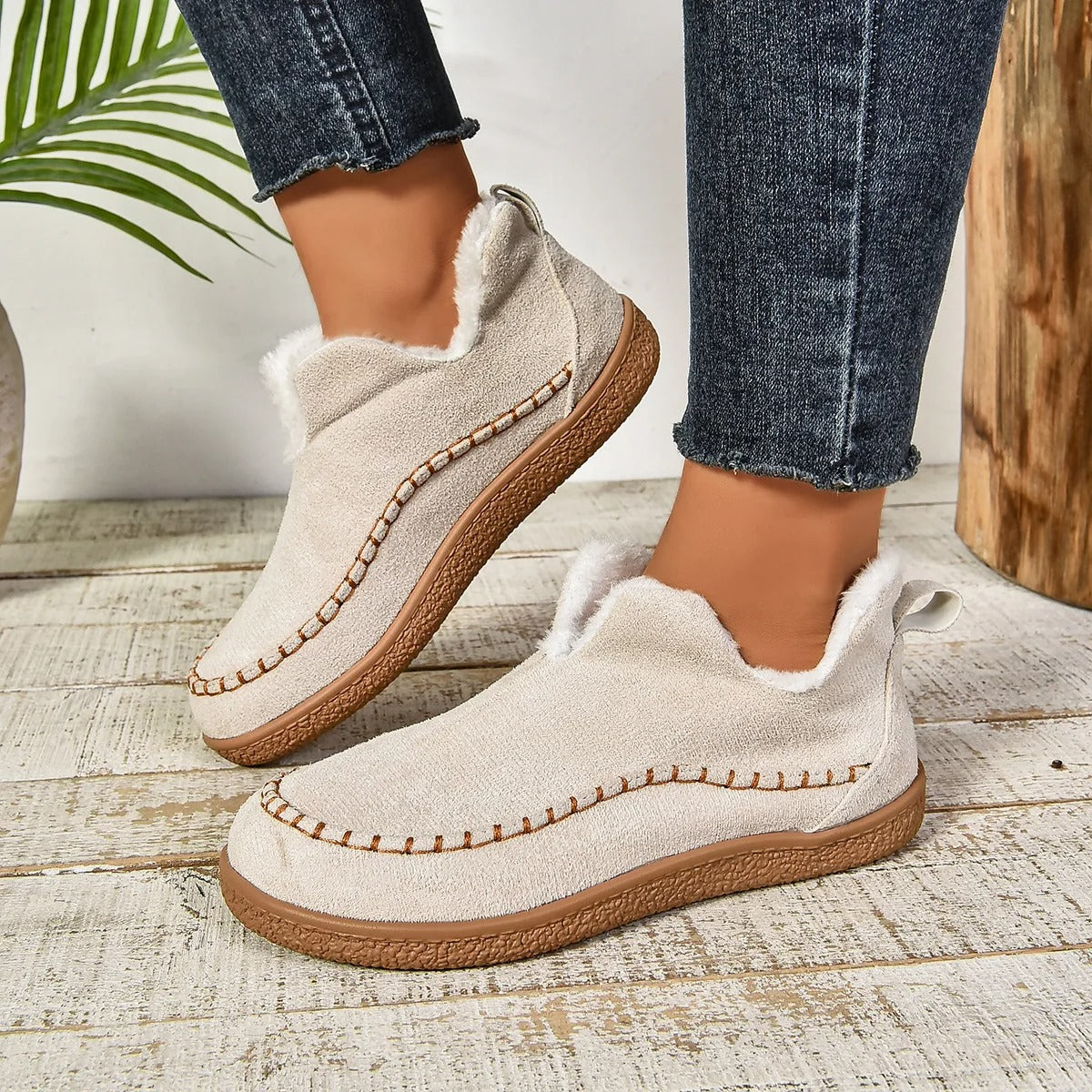 Bottines Hiver Doublées – Confort Absolu