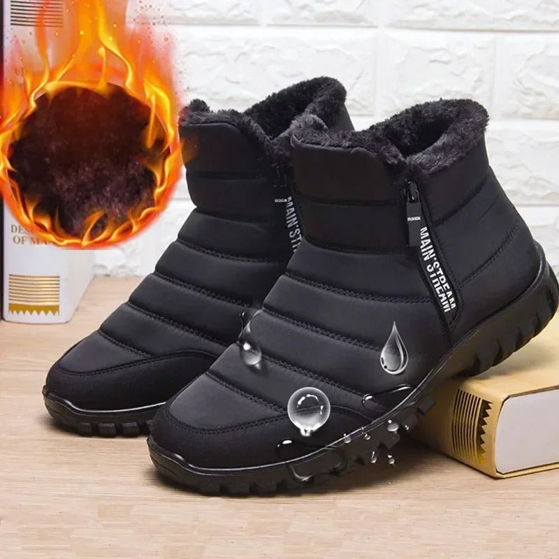 bottes chaudes et antidérapantes unisexe