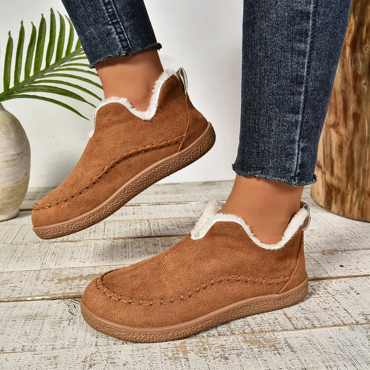 Bottines Hiver Doublées – Confort Absolu